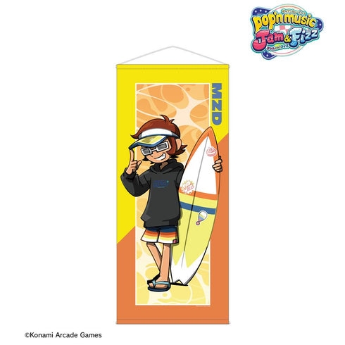 『pop'n music Jam&Fizz』描き下ろし MZD 水着ver. タペストリー