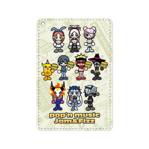 『pop'n music Jam&Fizz』集合 1ポケットパスケース