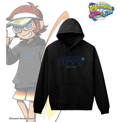 『pop'n music Jam&Fizz』描き下ろし MZD 水着ver. 着用プルオーバーフーディーユニセックス