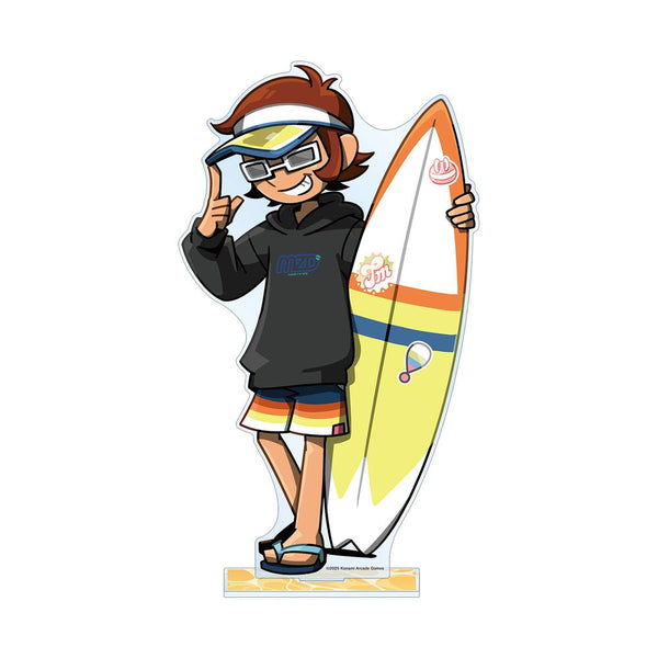 『pop'n music Jam&Fizz』描き下ろし MZD 水着ver. 特大アクリルスタンド