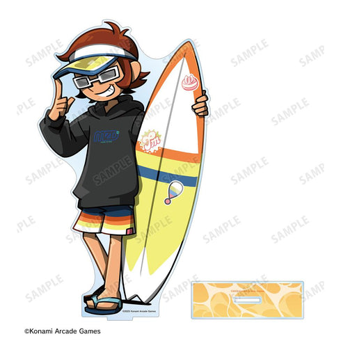 『pop'n music Jam&Fizz』描き下ろし MZD 水着ver. 特大アクリルスタンド