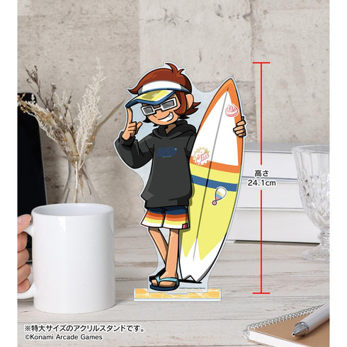 『pop'n music Jam&Fizz』描き下ろし MZD 水着ver. 特大アクリルスタンド