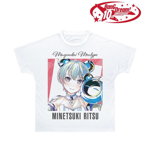 『BanG Dream!』峰月 律 Ani-Art 第6弾 フルグラフィックTシャツユニセックス【202609再販】