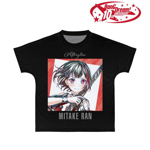 『BanG Dream!』美竹 蘭 Ani-Art 第6弾 フルグラフィックTシャツユニセックス
