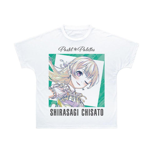 『BanG Dream!』白鷺 千聖 Ani-Art 第6弾 フルグラフィックTシャツユニセックス【202609再販】