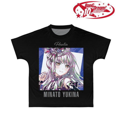 『BanG Dream!』湊 友希那 Ani-Art 第6弾 フルグラフィックTシャツユニセックス