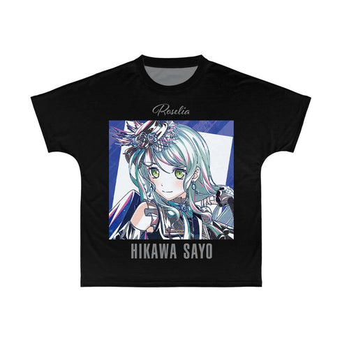《BanG Dream!》冰川纱夜 Ani-Art 第6弹 全图T恤(男女通用)【202609再版】