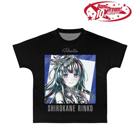『BanG Dream!』白金 燐子 Ani-Art 第6弾 フルグラフィックTシャツユニセックス【202609再販】