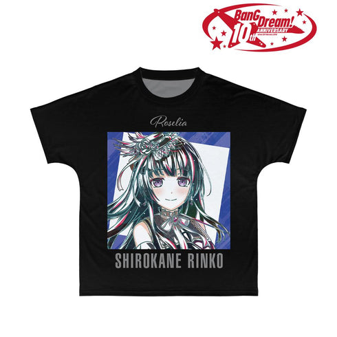 『BanG Dream!』白金 燐子 Ani-Art 第6弾 フルグラフィックTシャツユニセックス