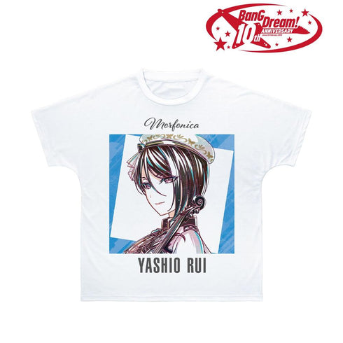『BanG Dream!』八潮 瑠唯 Ani-Art 第6弾 フルグラフィックTシャツユニセックス【202609再販】