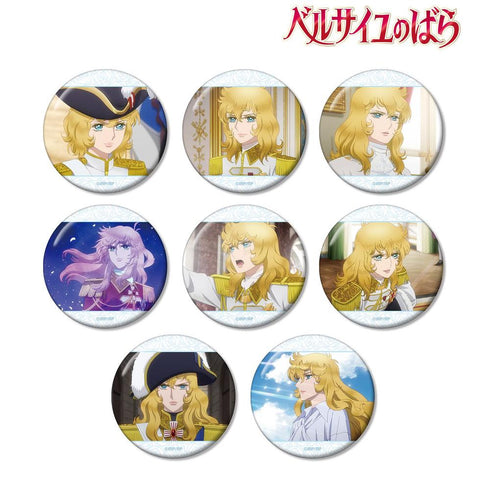 "The Rose of Versailles" Trading: Oscar-Only Scene-Based Pin Badges (Sold by the box)