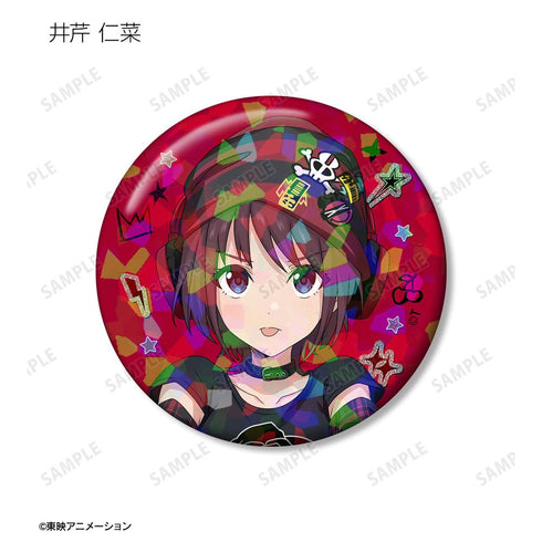 『ガールズバンドクライ』描き下ろし Y2Kファッションver. トレーディングホログラム缶バッジ(単位/BOX)