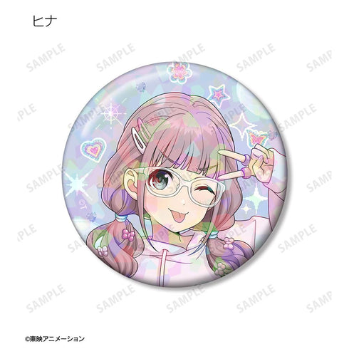 『ガールズバンドクライ』描き下ろし Y2Kファッションver. トレーディングホログラム缶バッジ(単位/BOX)