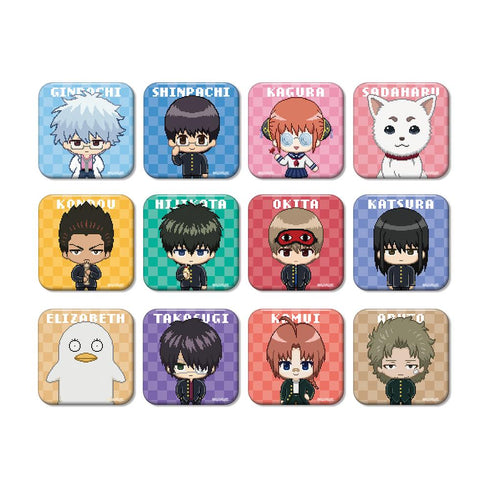 『3年Z組銀八先生』トレーディング DOT DOT スクエア缶バッジ(単位/BOX)