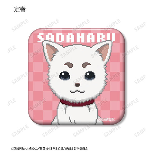 『3年Z組銀八先生』トレーディング DOT DOT スクエア缶バッジ(単位/BOX)