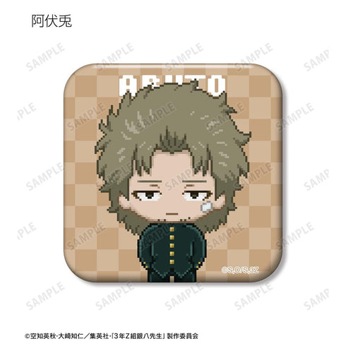 『3年Z組銀八先生』トレーディング DOT DOT スクエア缶バッジ(単位/BOX)