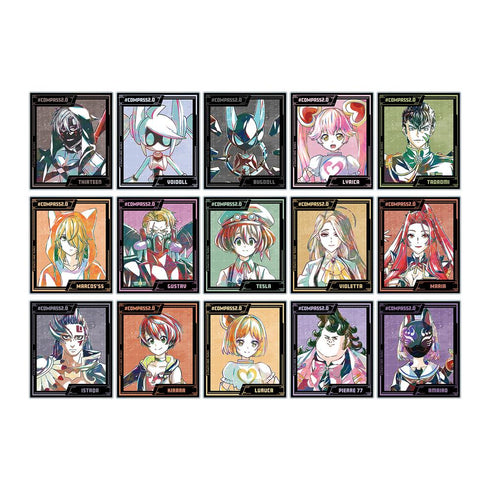 『#コンパス2.0 戦闘摂理解析システム』トレーディング Ani-Art アクリルカード ver.A(単位/BOX)