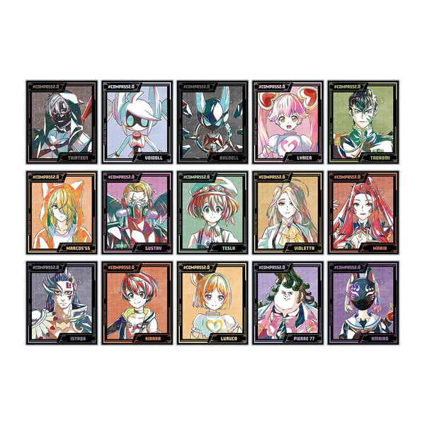 『#コンパス2.0 戦闘摂理解析システム』トレーディング Ani-Art アクリルカード ver.A(単位/BOX)