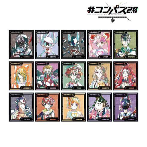 『#コンパス2.0 戦闘摂理解析システム』トレーディング Ani-Art アクリルカード ver.A(単位/BOX)