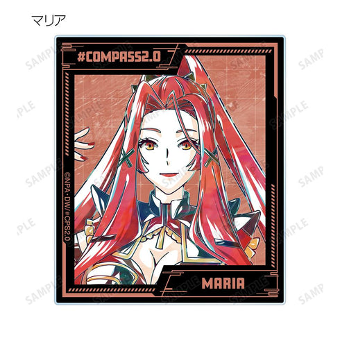 『#コンパス2.0 戦闘摂理解析システム』トレーディング Ani-Art アクリルカード ver.A(単位/BOX)