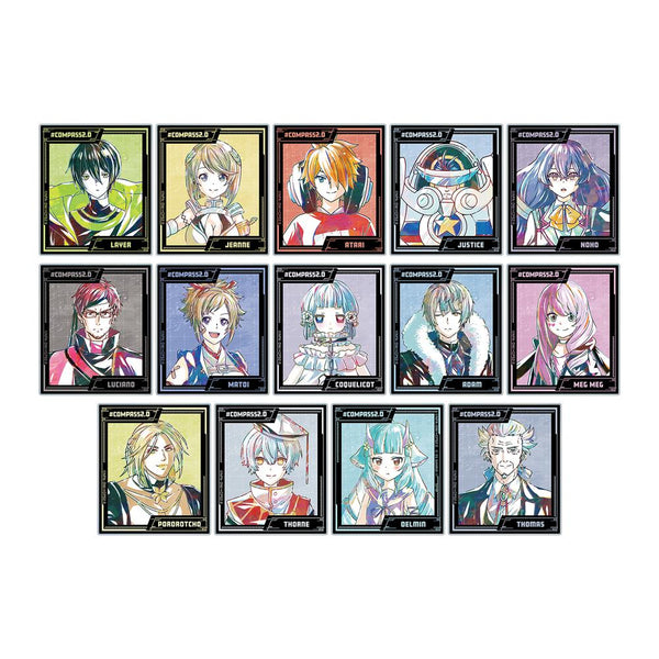 『#コンパス2.0 戦闘摂理解析システム』トレーディング Ani-Art アクリルカード ver.B(単位/BOX)