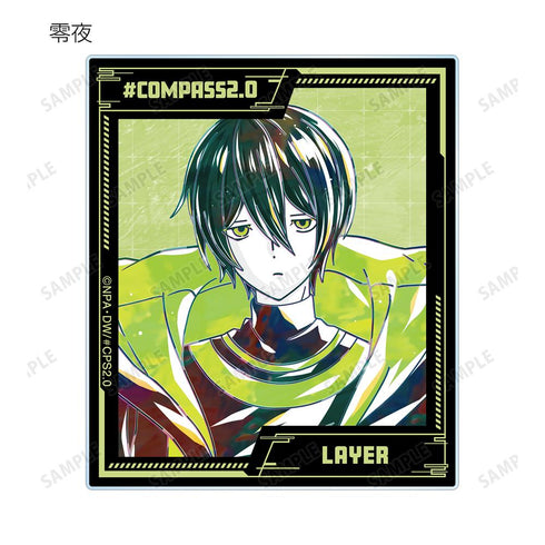 『#コンパス2.0 戦闘摂理解析システム』トレーディング Ani-Art アクリルカード ver.B(単位/BOX)