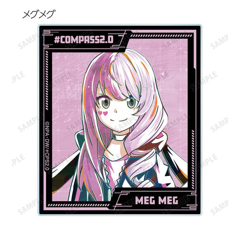 『#コンパス2.0 戦闘摂理解析システム』トレーディング Ani-Art アクリルカード ver.B(単位/BOX)