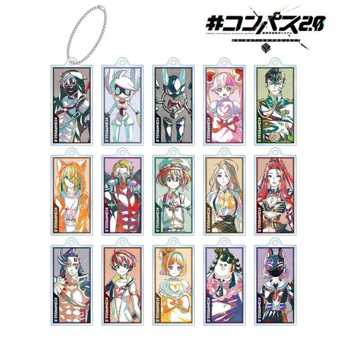 『#コンパス2.0 戦闘摂理解析システム』トレーディング Ani-Art アクリルキーホルダー ver.A(単位/BOX)