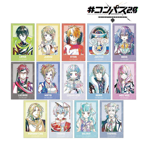 『#コンパス2.0 戦闘摂理解析システム』トレーディング Ani-Art インスタントカメラ風イラストカード ver.B(単位/BOX)