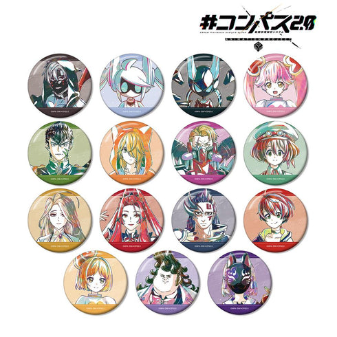 『#コンパス2.0 戦闘摂理解析システム』トレーディング Ani-Art 缶バッジ ver.A(単位/BOX)