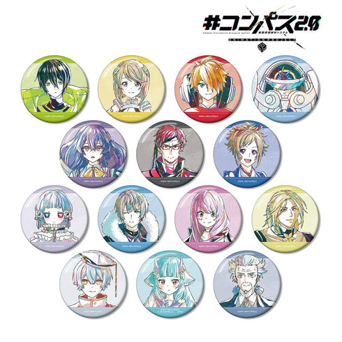 『#コンパス2.0 戦闘摂理解析システム』トレーディング Ani-Art 缶バッジ ver.B(単位/BOX)