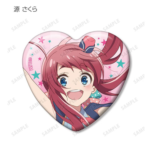 『ゾンビランドサガ ゆめぎんがパラダイス』トレーディングハート型缶バッジ(単位/BOX)