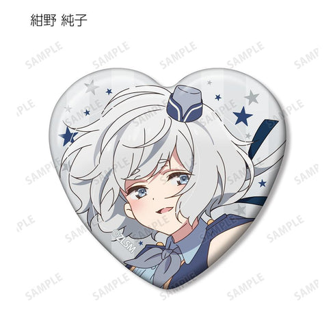 『ゾンビランドサガ ゆめぎんがパラダイス』トレーディングハート型缶バッジ(単位/BOX)