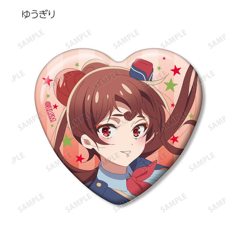 『ゾンビランドサガ ゆめぎんがパラダイス』トレーディングハート型缶バッジ(単位/BOX)