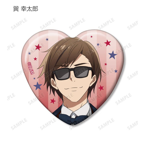 『ゾンビランドサガ ゆめぎんがパラダイス』トレーディングハート型缶バッジ(単位/BOX)