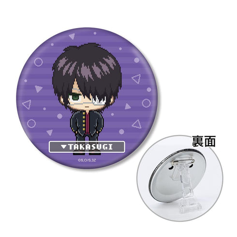 『3年Z組銀八先生』高杉晋助 DOT DOT 3WAY缶バッジ