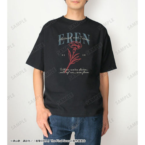 『進撃の巨人』エレン ar-Unity BIGシルエットTシャツユニセックス【202605再販】