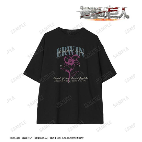 『進撃の巨人』エルヴィン ar-Unity BIGシルエットTシャツユニセックス【202605再販】