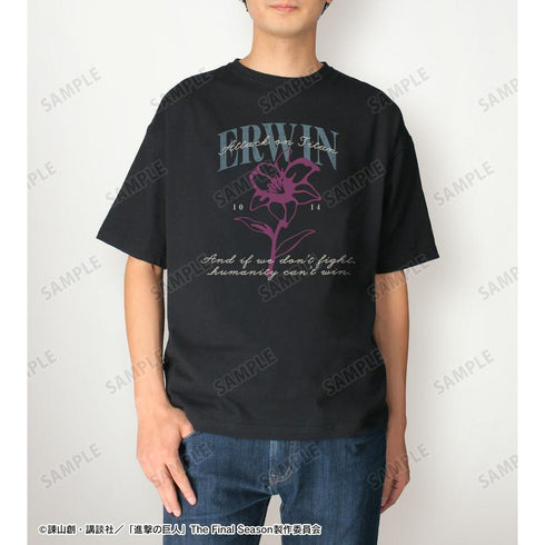 『進撃の巨人』エルヴィン ar-Unity BIGシルエットTシャツユニセックス【202605再販】