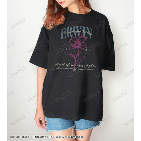 『進撃の巨人』エルヴィン ar-Unity BIGシルエットTシャツユニセックス【202605再販】