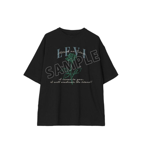 『進撃の巨人』リヴァイ ar-Unity BIGシルエットTシャツユニセックス【202605再販】