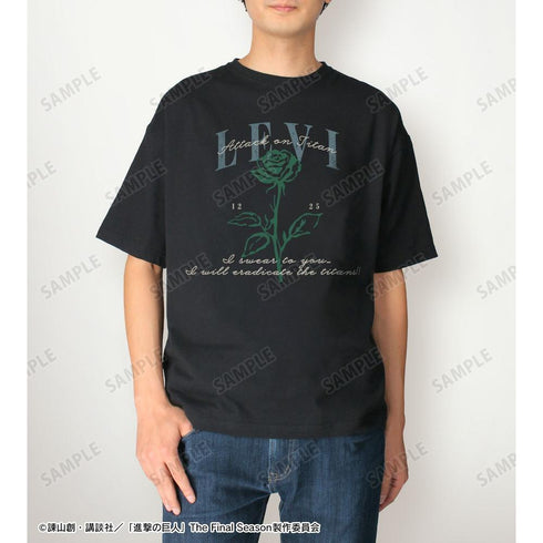 『進撃の巨人』リヴァイ ar-Unity BIGシルエットTシャツユニセックス【202605再販】