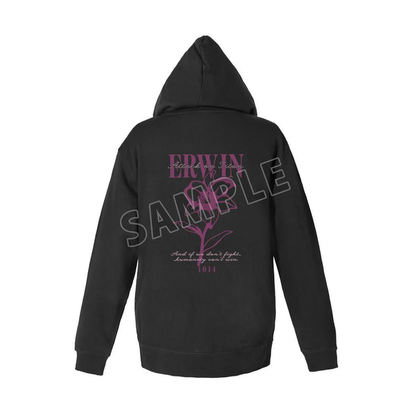 『進撃の巨人』エルヴィン ar-Unity フルジップフーディーユニセックス