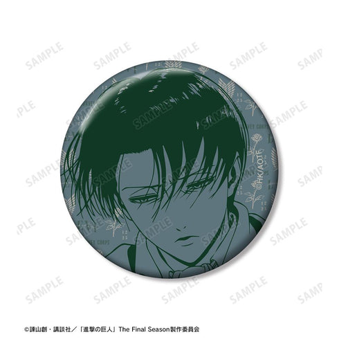 『進撃の巨人』リヴァイ ar-Unity 缶バッジ2個セット