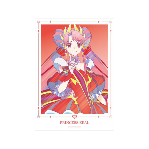 『プリンセッション・オーケストラ』プリンセス・ジール Ani-Art clear label A3マット加工ポスター