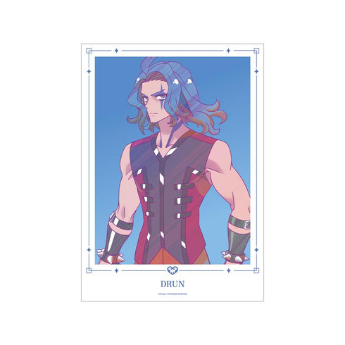 『プリンセッション・オーケストラ』ドラン Ani-Art clear label A3マット加工ポスター