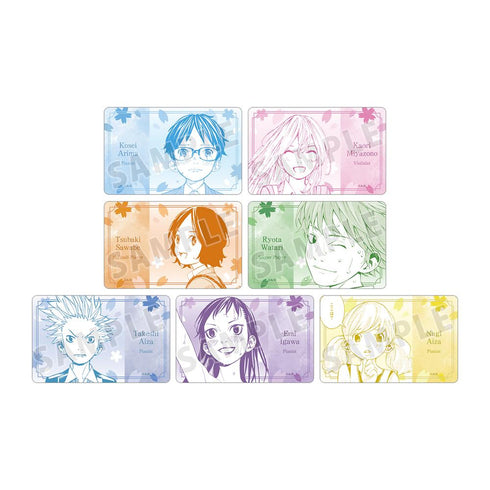 『四月は君の嘘』トレーディング漫画コマプラスチックカード(単位/BOX)