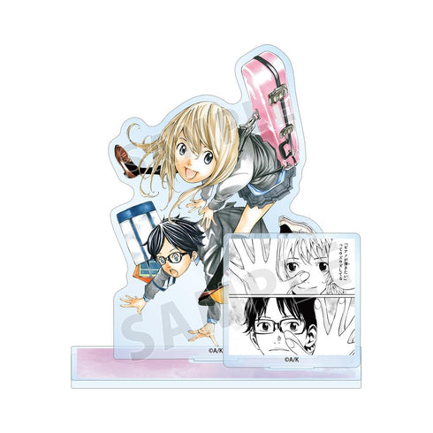 『四月は君の嘘』有馬公生&宮園かをり パーツ付きBIGアクリルスタンド