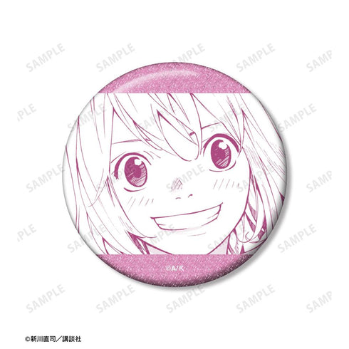 『四月は君の嘘』宮園かをり 漫画コマグリッター缶バッジ3個セット