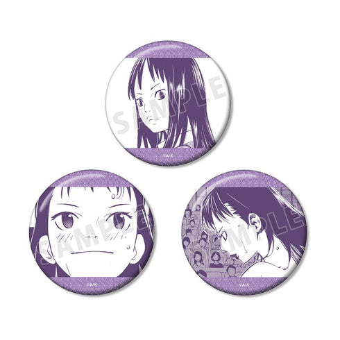 『四月は君の嘘』井川絵見 漫画コマグリッター缶バッジ3個セット